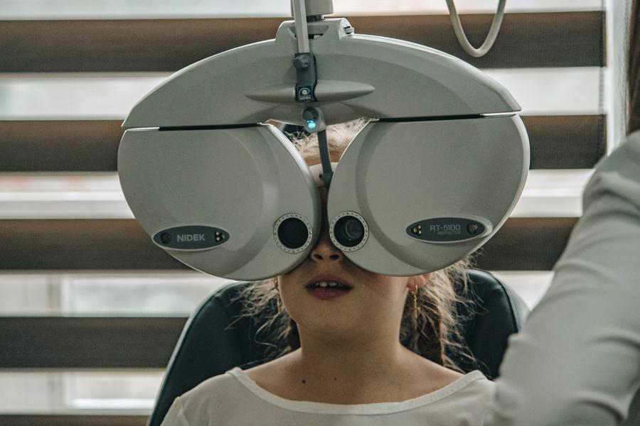 Examen con lámpara de hendidura
